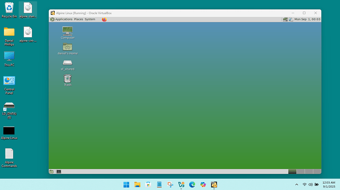 Alpine With Mate DE "Looks and feels like LFS, with a package manager!!!