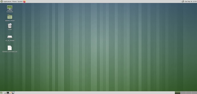 VirtualBox Gentoo Mate