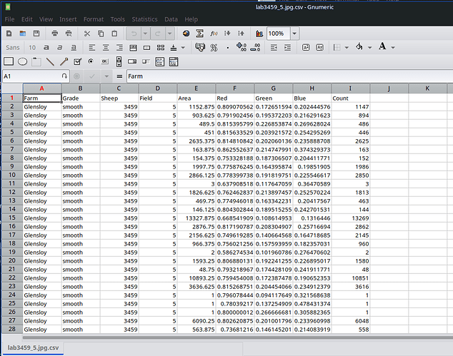 gnumericcsv
