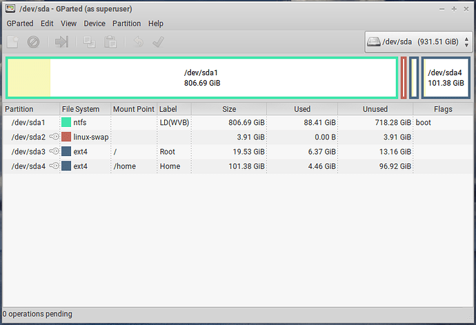 Trisquel Boot Drive