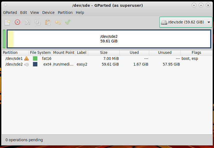 EasyOS on a usb drive
