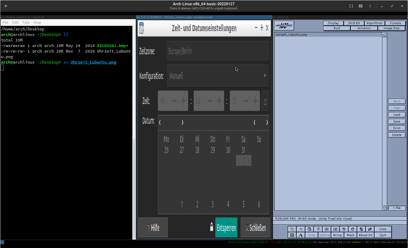 Resurrecting `xv` ... the original Linux image viewer - Applications ...