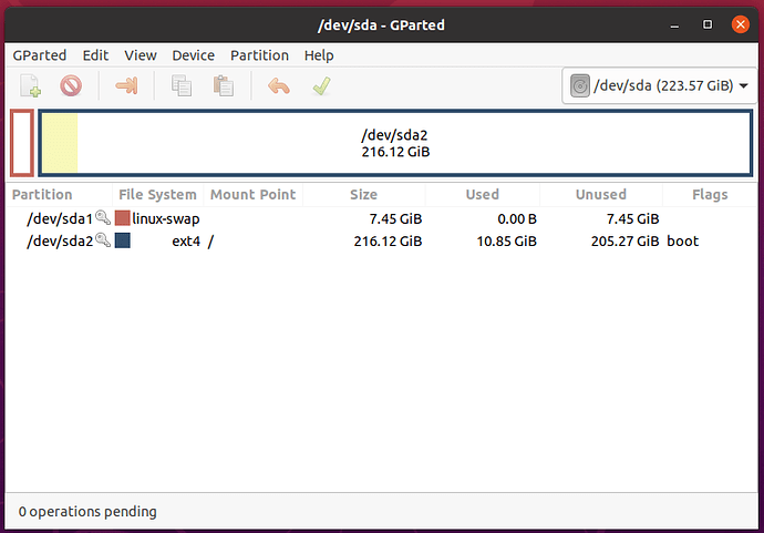 Ubuntu 20.04 Boot Drive