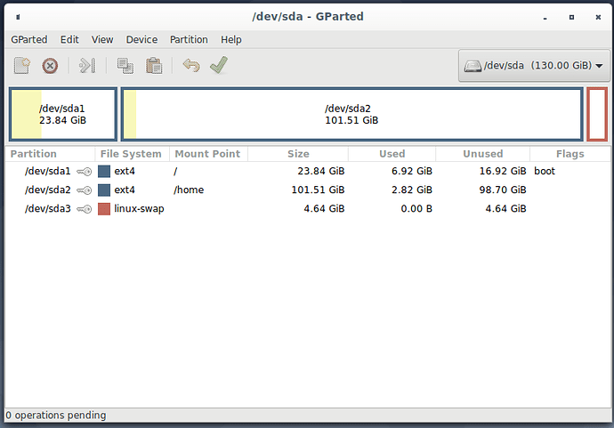 Debian 10 Drive Partitions