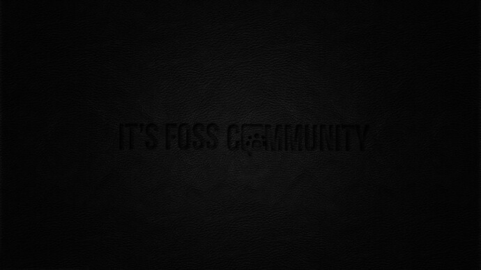 It's Foss Community 1440p