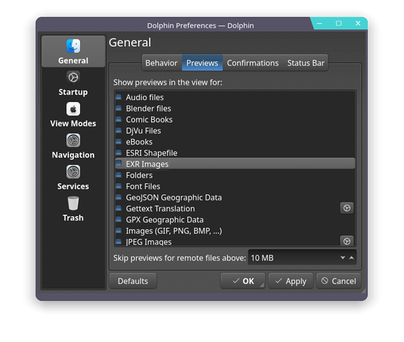 Dolphin_Preview_setting