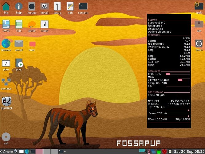 Puppy-Linux-9.5-Desktop